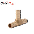 GUTENTOP-LB Alta qualidade 3/4 pol. X 1/2 pol. X 3/4 pol. Latão PEX Tee Crimp Fitting